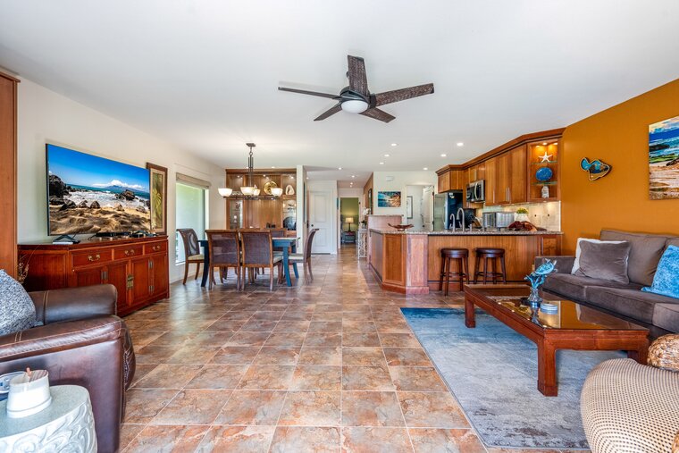 Maui Kamaole D-110 Ground floor; remodeled