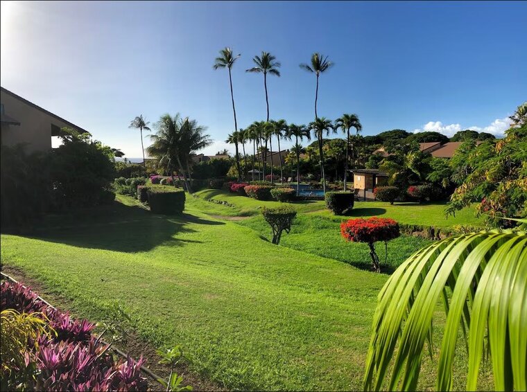 Ekahi 45B. Ground floor, private setting, bachfront resort